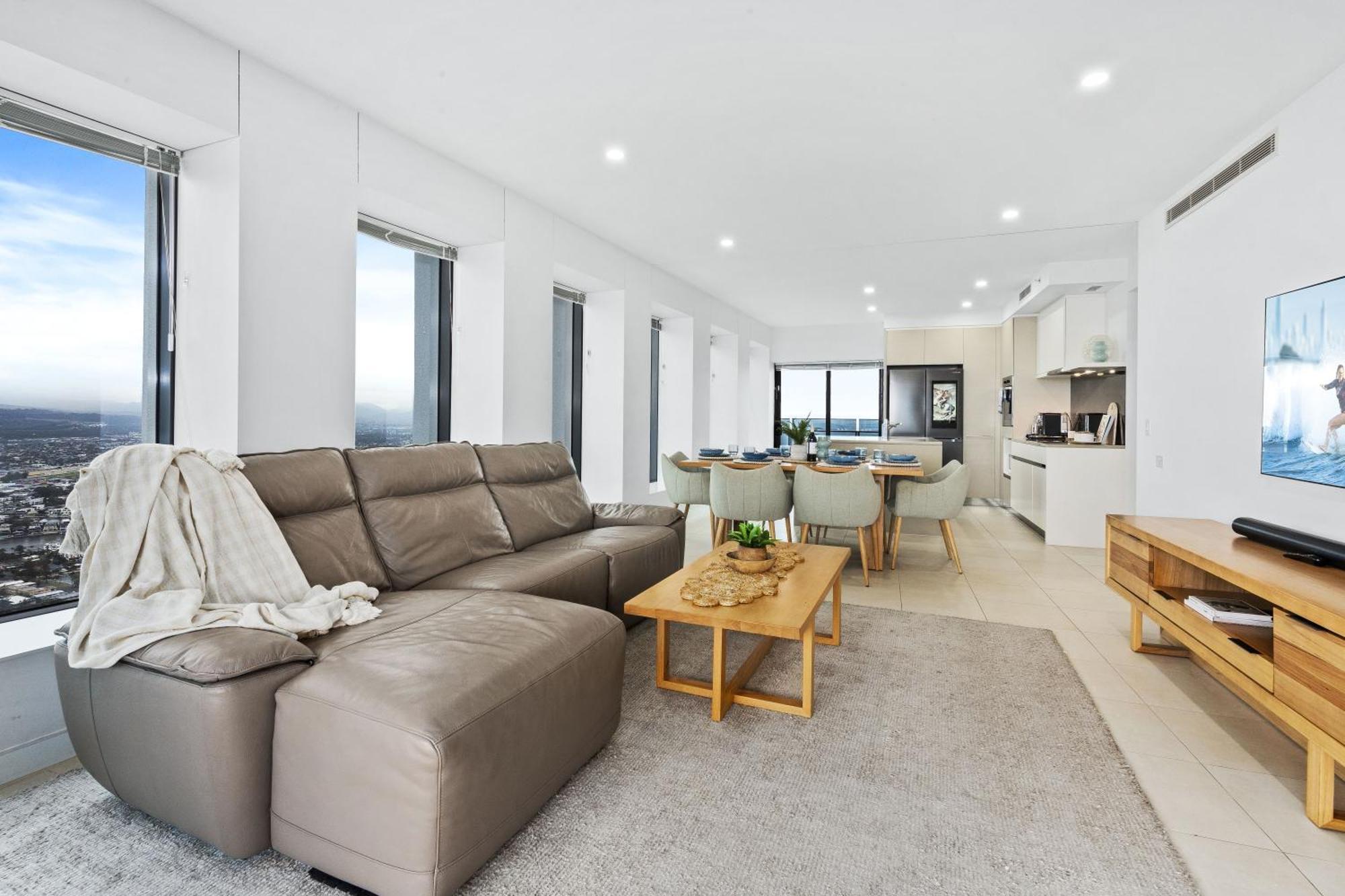 2 & 3 Bedroom Ocean View Apartments At Soul Surfers Paradise - Q Stay Gold Coast Esterno foto
